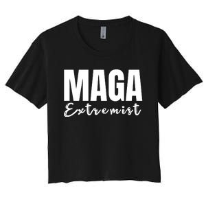 Maga Extremist Women's Crop Top Tee