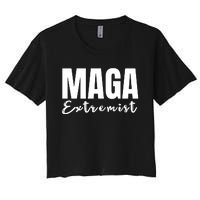 Maga Extremist Women's Crop Top Tee