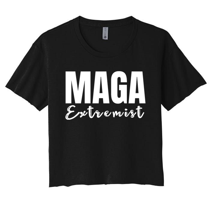 Maga Extremist Women's Crop Top Tee