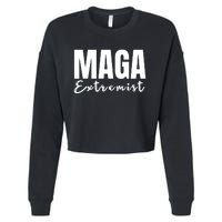 Maga Extremist Cropped Pullover Crew