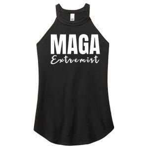 Maga Extremist Women's Perfect Tri Rocker Tank