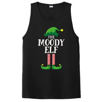 Moody Elf Matching Family Group Christmas Party PosiCharge Competitor Tank