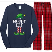 Moody Elf Matching Family Group Christmas Party Long Sleeve Pajama Set