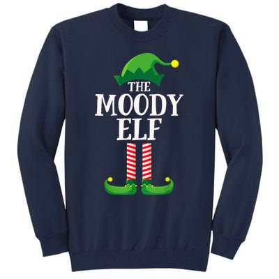 Moody Elf Matching Family Group Christmas Party Tall Sweatshirt