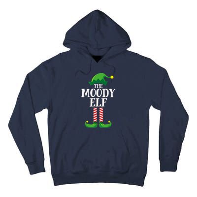 Moody Elf Matching Family Group Christmas Party Tall Hoodie