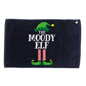 Moody Elf Matching Family Group Christmas Party Grommeted Golf Towel