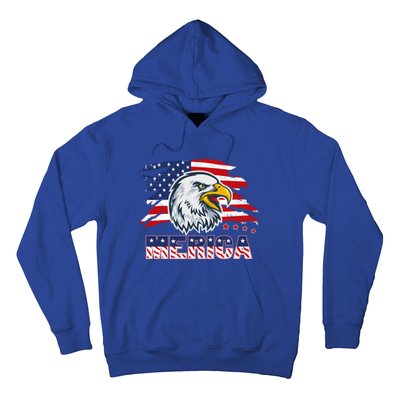 Merica Eagle Mullet Independence 4th Of July American Flag Gift Hoodie