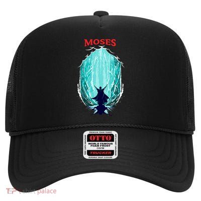 Moses Exodus High Crown Mesh Back Trucker Hat