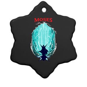 Moses Exodus Ceramic Star Ornament