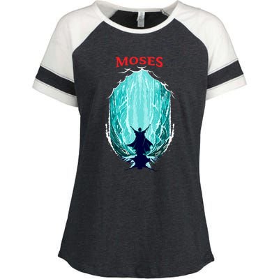 Moses Exodus Enza Ladies Jersey Colorblock Tee