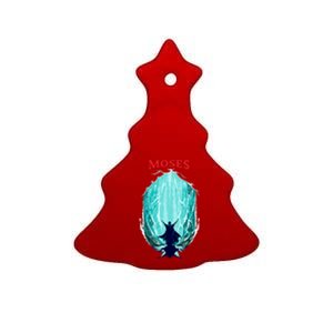 Moses Exodus Ceramic Tree Ornament