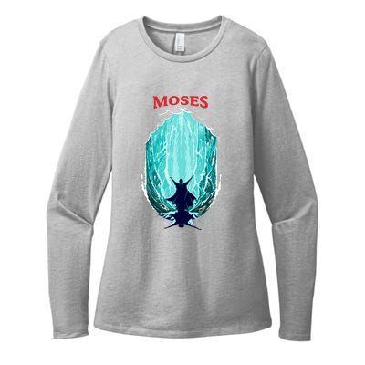 Moses Exodus Womens CVC Long Sleeve Shirt