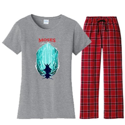 Moses Exodus Women's Flannel Pajama Set