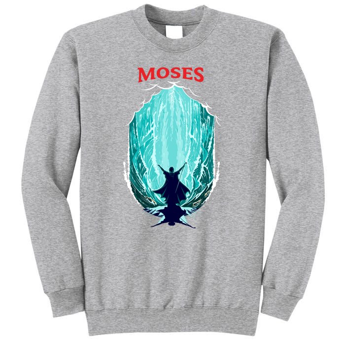 Moses Exodus Tall Sweatshirt