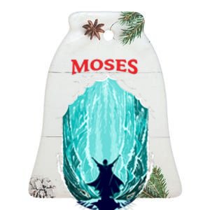 Moses Exodus Ceramic Bell Ornament