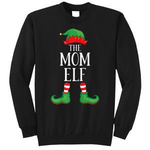 Mom Elf Matching Group Xmas Funny Family Christmas Sweatshirt