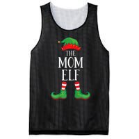 Mom Elf Matching Group Xmas Funny Family Christmas Mesh Reversible Basketball Jersey Tank