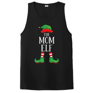 Mom Elf Matching Group Xmas Funny Family Christmas PosiCharge Competitor Tank