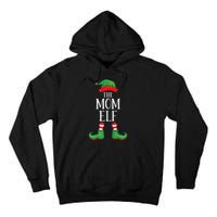 Mom Elf Matching Group Xmas Funny Family Christmas Tall Hoodie