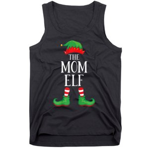 Mom Elf Matching Group Xmas Funny Family Christmas Tank Top