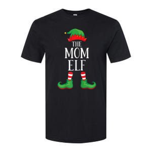 Mom Elf Matching Group Xmas Funny Family Christmas Softstyle CVC T-Shirt