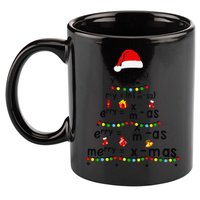 Math Equation Merry Xmas Funny Math Teacher Christmas Humor 11oz C Handle Ceramic Mug