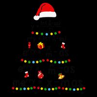 Math Equation Merry Xmas Funny Math Teacher Christmas Humor Short Acrylic Beanie