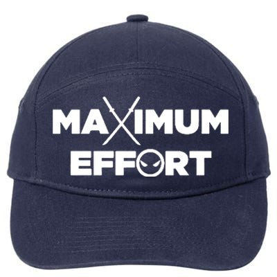 Maximum Effort 7-Panel Snapback Hat