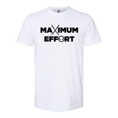 Maximum Effort Softstyle CVC T-Shirt