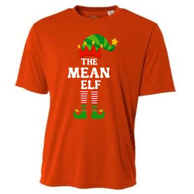 Mean Elf Matching Family Group Christmas Funny Gift Cool Gift Cooling Performance Crew T-Shirt