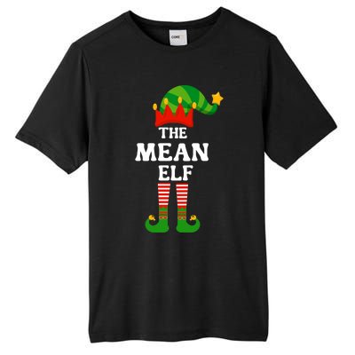 Mean Elf Matching Family Group Christmas Funny Gift Cool Gift Tall Fusion ChromaSoft Performance T-Shirt