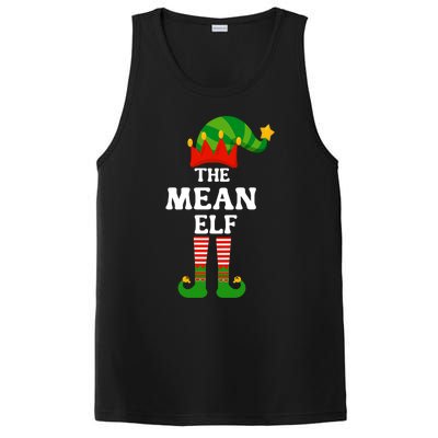 Mean Elf Matching Family Group Christmas Funny Gift Cool Gift PosiCharge Competitor Tank