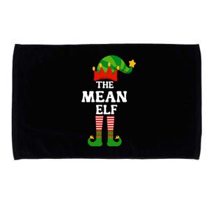 Mean Elf Matching Family Group Christmas Funny Gift Cool Gift Microfiber Hand Towel