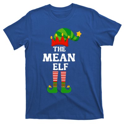 Mean Elf Matching Family Group Christmas Funny Gift Cool Gift T-Shirt