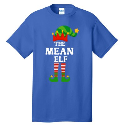 Mean Elf Matching Family Group Christmas Funny Gift Cool Gift Tall T-Shirt