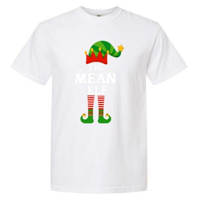 Mean Elf Matching Family Group Christmas Funny Gift Cool Gift Garment-Dyed Heavyweight T-Shirt