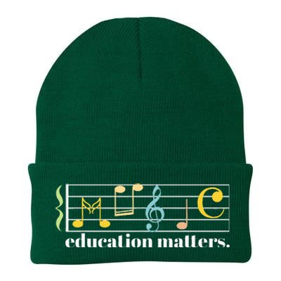 Music Education Matters Composer Musician Music Teacher Knit Cap Winter Beanie