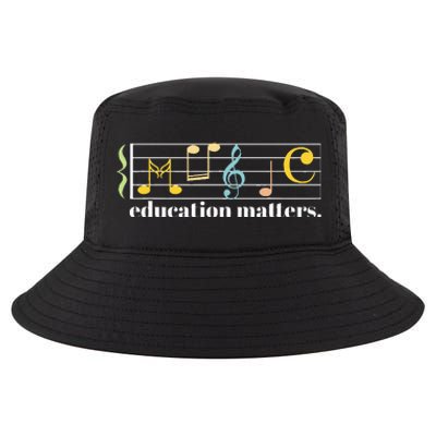 Music Education Matters Composer Musician Music Teacher Cool Comfort Performance Bucket Hat