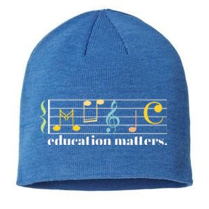 Music Education Matters Composer Musician Music Teacher Sustainable Beanie