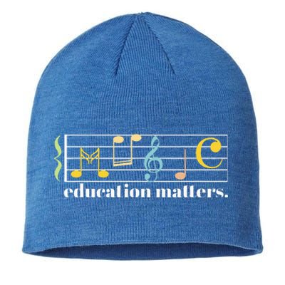 Music Education Matters Composer Musician Music Teacher Sustainable Beanie