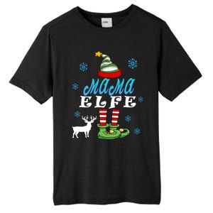 Mama Elf Mother Elf Christmas Elf Christmas Cool Gift Tall Fusion ChromaSoft Performance T-Shirt