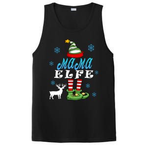 Mama Elf Mother Elf Christmas Elf Christmas Cool Gift PosiCharge Competitor Tank