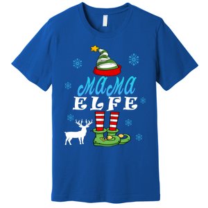 Mama Elf Mother Elf Christmas Elf Christmas Cool Gift Premium T-Shirt