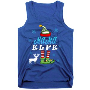 Mama Elf Mother Elf Christmas Elf Christmas Cool Gift Tank Top