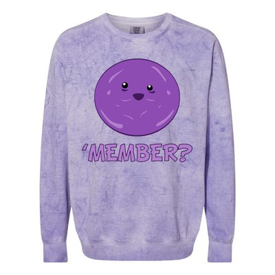 Member Berries 'Member? Funny Berry Meme Colorblast Crewneck Sweatshirt