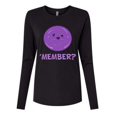 Member Berries 'Member? Funny Berry Meme Womens Cotton Relaxed Long Sleeve T-Shirt