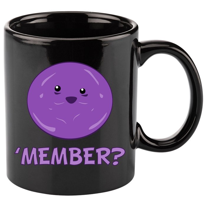 Member Berries 'Member? Funny Berry Meme 11oz C Handle Ceramic Mug