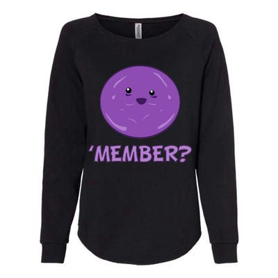 Member Berries 'Member? Funny Berry Meme Womens California Wash Sweatshirt