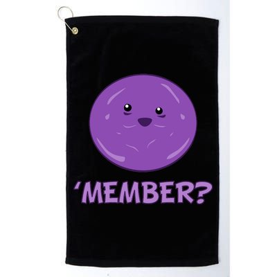 Member Berries 'Member? Funny Berry Meme Platinum Collection Golf Towel