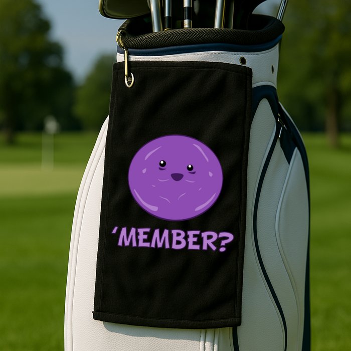 Member Berries 'Member? Funny Berry Meme Golf Towel